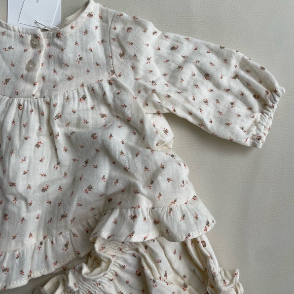 Zara Baby Girl Dress with Bloomers 1-3 months - Picture 13 of 16